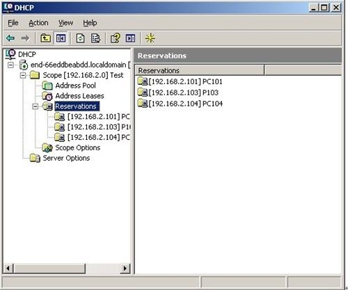 dhcp-reservations
