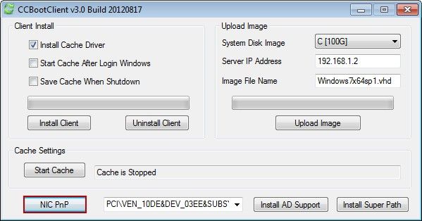 How to Remove NIC Drivers - CCBoot v3.0 Diskless Boot System